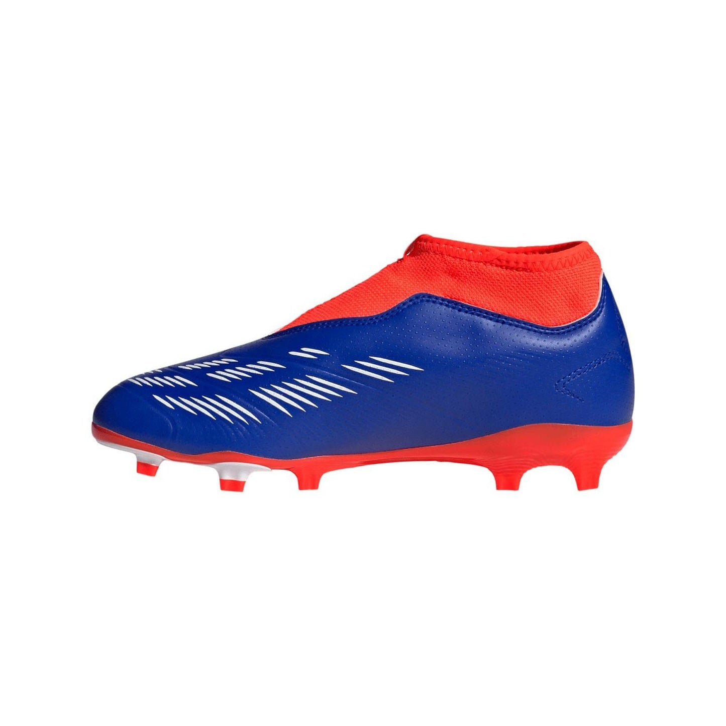 Blue - Back - Adidas Childrens-Kids Predator League Firm Ground Boots