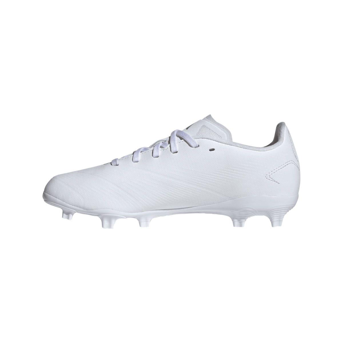 White - Lifestyle - Adidas Childrens-Kids Predator League Firm Ground Boots