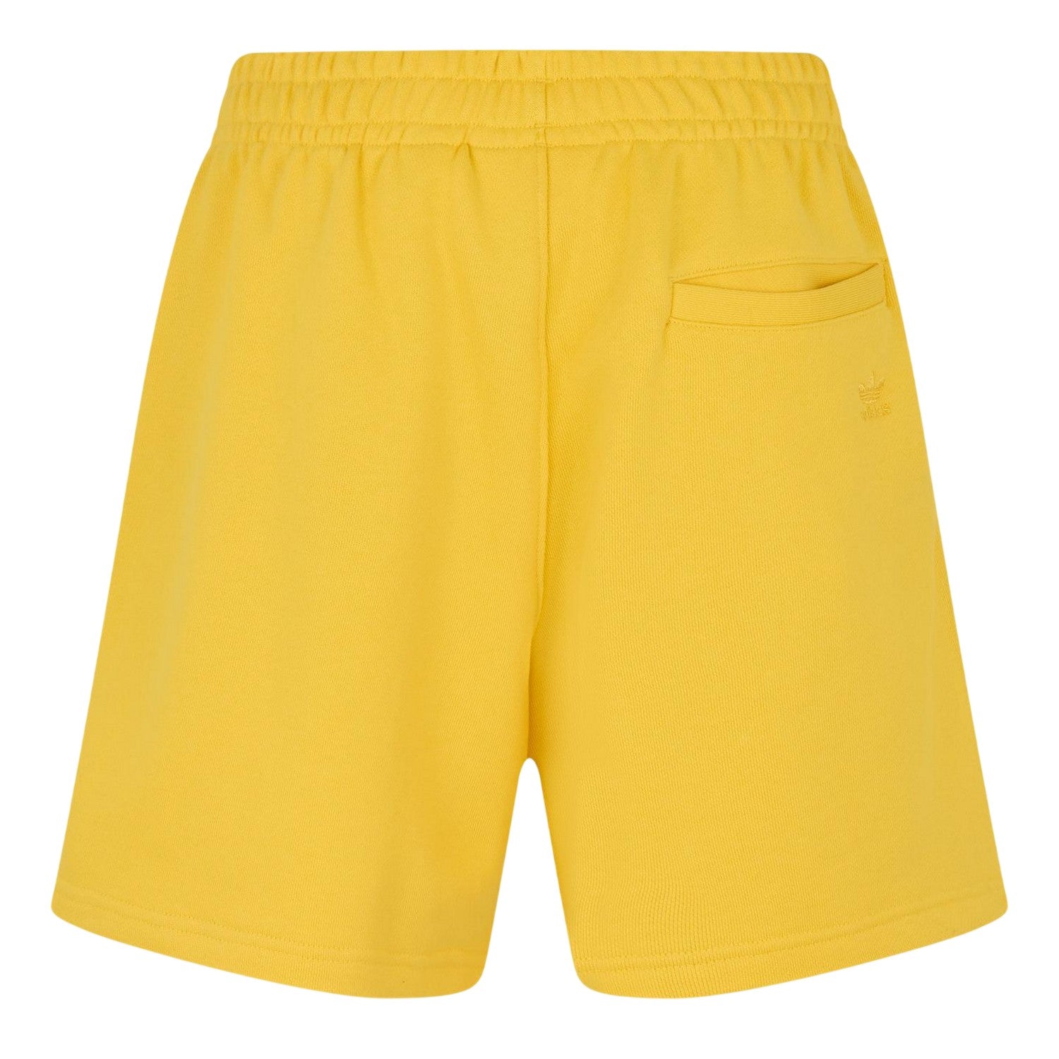 Yellow - Back - Adidas Mens Humanrace Plain Shorts