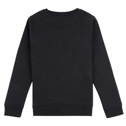 Black Print - Back - Lee Boys Jeans Wobbly Crew Neck Sweatshirt