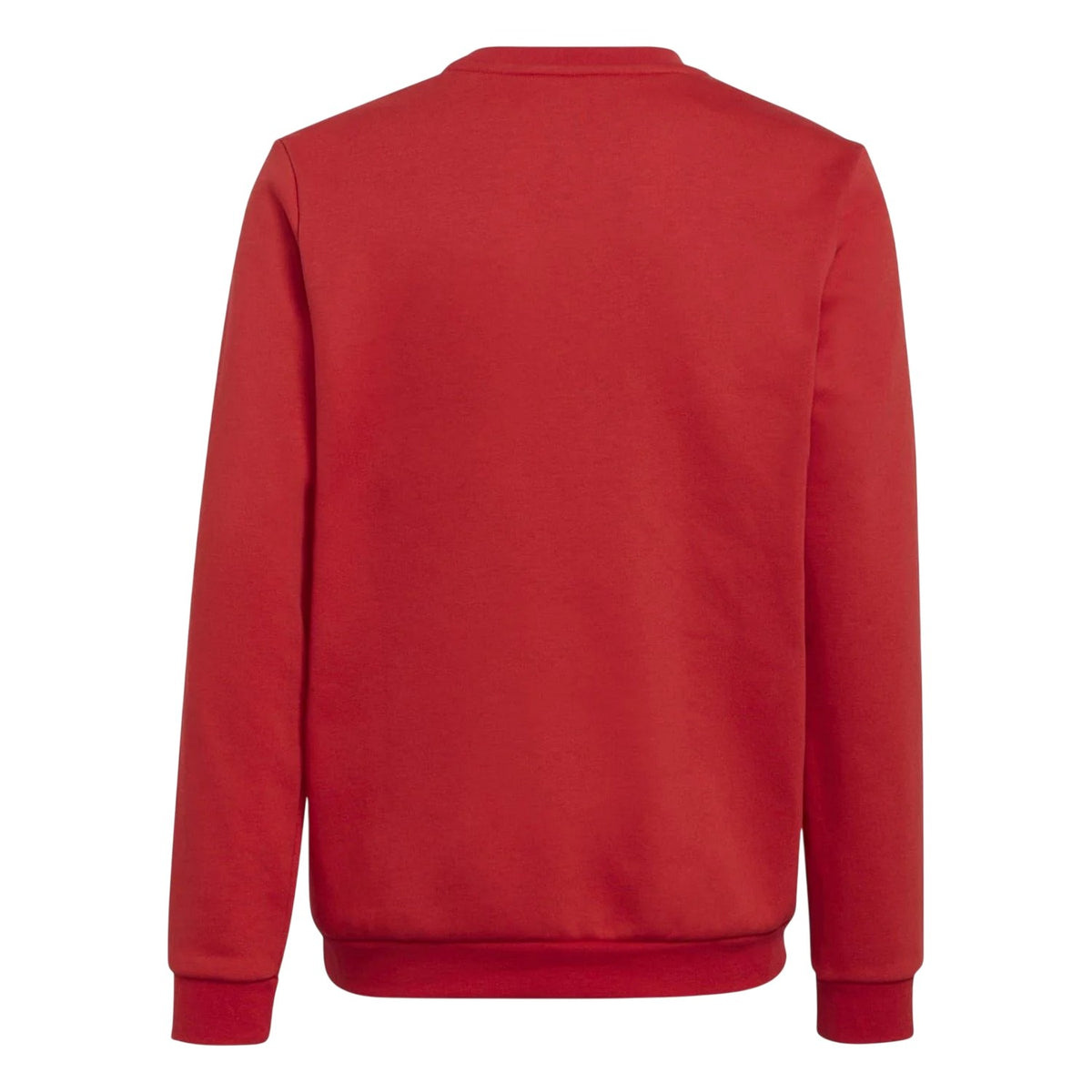 Red - Back - Adidas Childrens-Kids Entrada 22 Sweatshirt