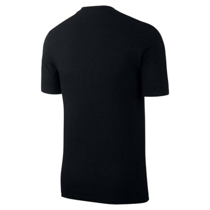 Black-White - Back - Nike Mens Just Do It Swoosh T-Shirt