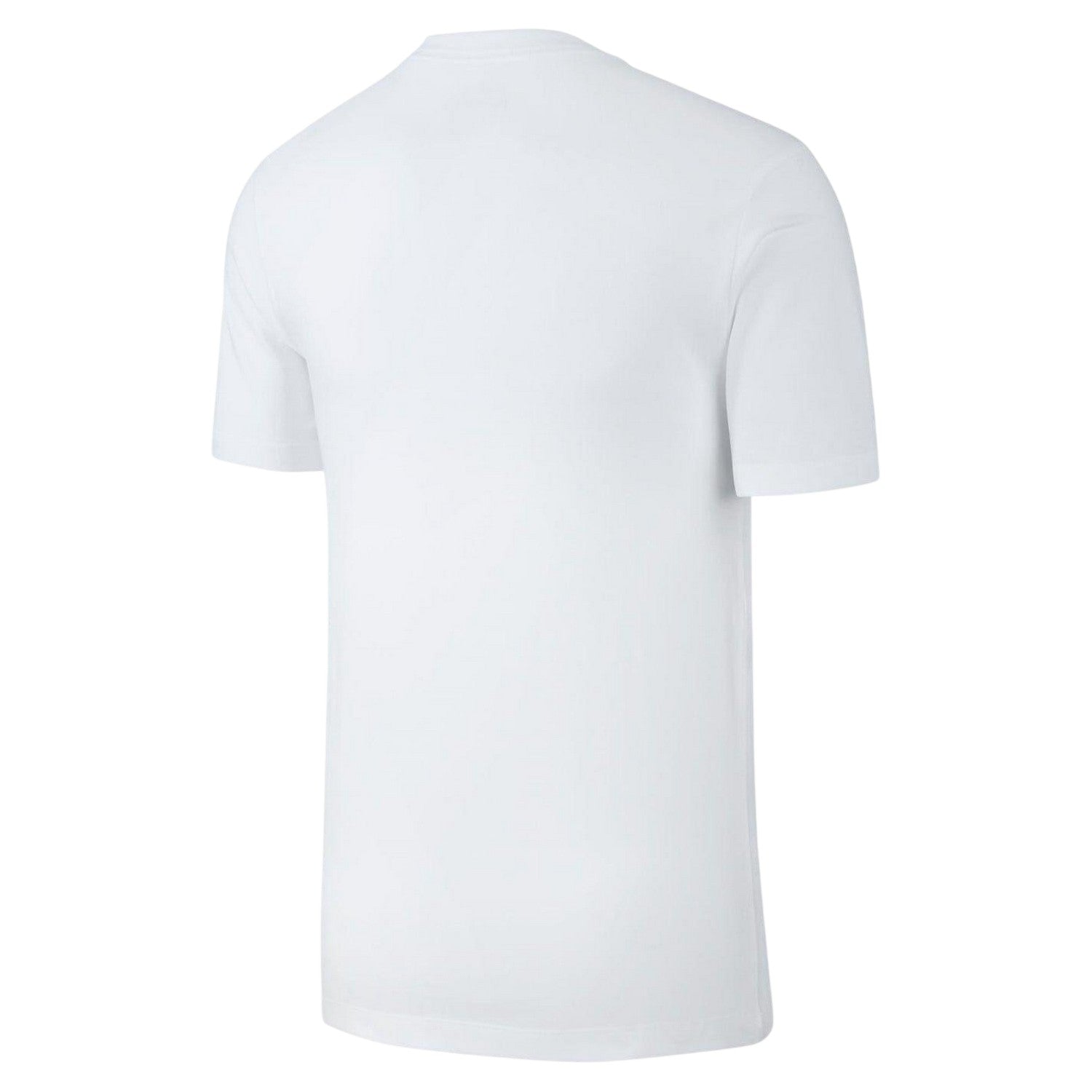 White-Black - Back - Nike Mens Just Do It Swoosh T-Shirt