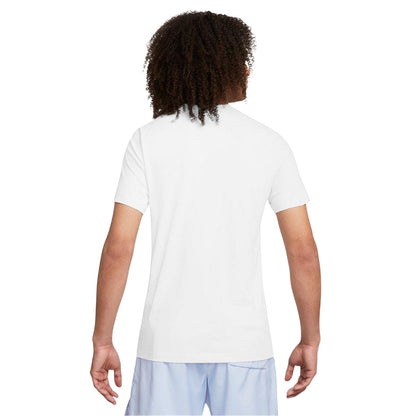White-Black - Lifestyle - Nike Mens Just Do It Swoosh T-Shirt