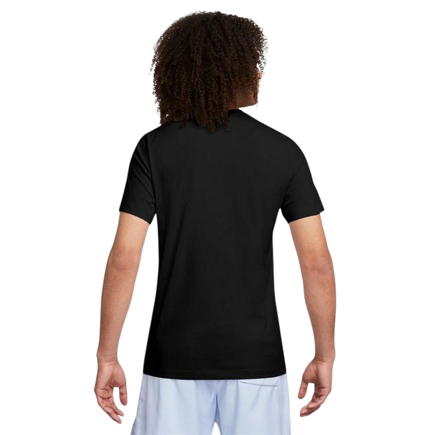 Black-White - Lifestyle - Nike Mens Just Do It Swoosh T-Shirt