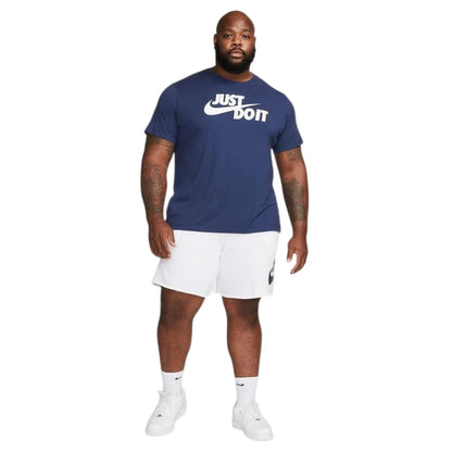 Midnight Navy - Pack Shot - Nike Mens Just Do It Swoosh T-Shirt