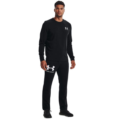 Black - Pack Shot - Under Armour Mens Rival Terry Sweatshirt