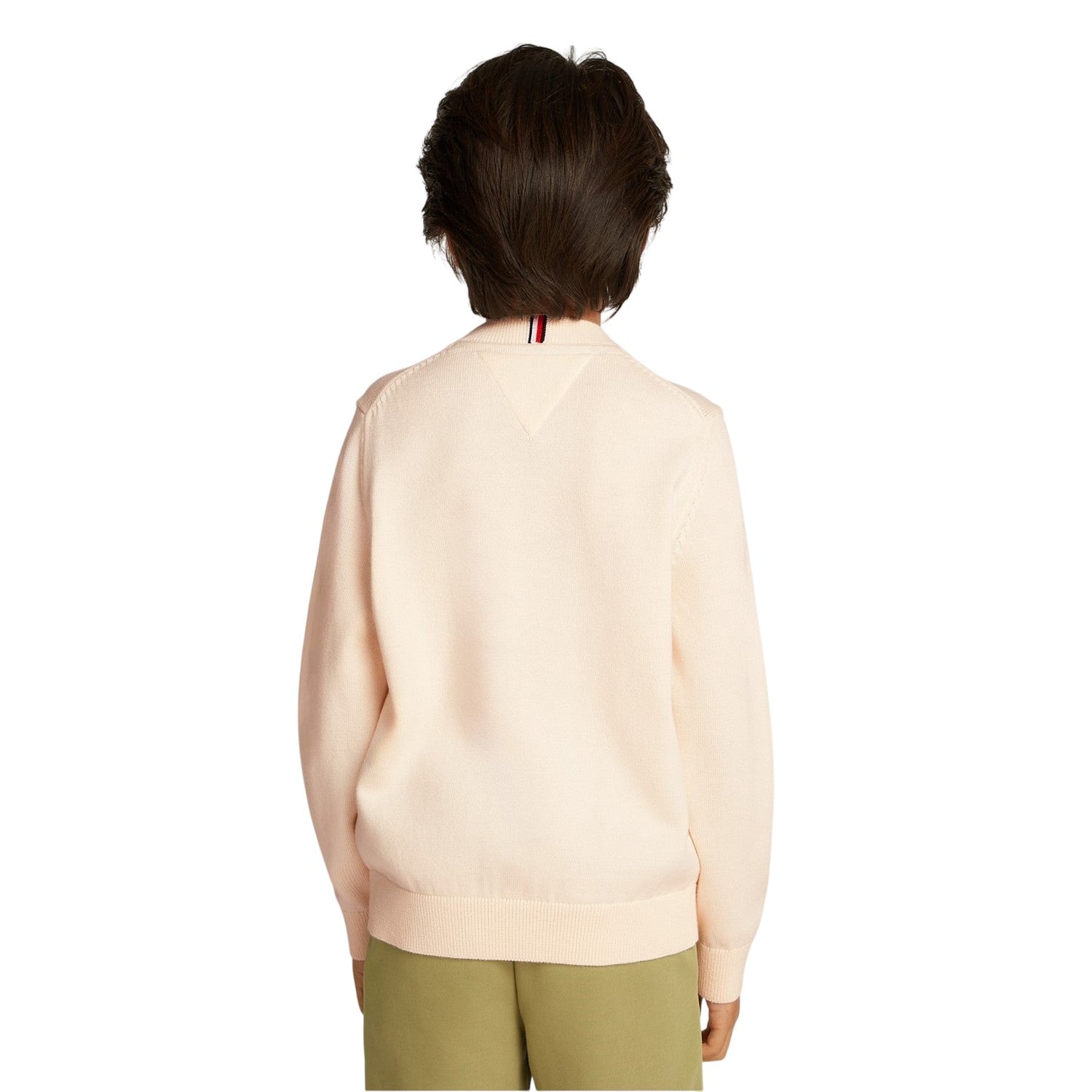 Ivory - Side - Tommy Hilfiger Childrens-Kids Monotype 1985 Jumper