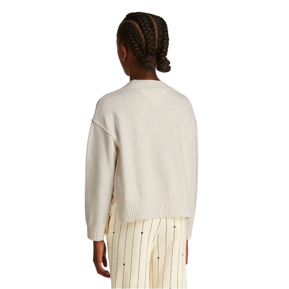 Ivory - Lifestyle - Tommy Hilfiger Girls New York Relaxed Fit Sweater Top
