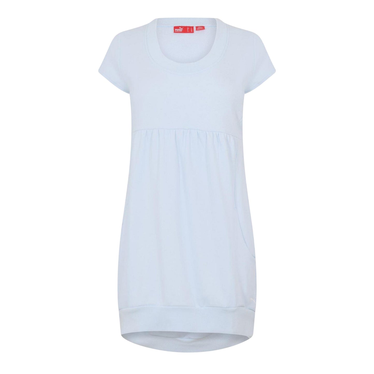 White - Front - Puma Womens-Ladies Relaxed Fit Sweat Dress