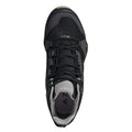 Black-Grey - Close up - Adidas Womens-Ladies Terrex AX3 Mid Gore Tex Hiking Shoes