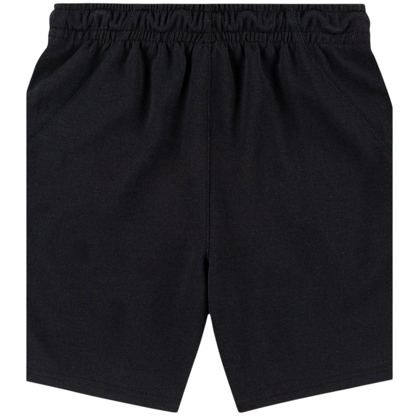 Black - Back - Nike Childrens-Kids Air Jordan Core Plain Shorts