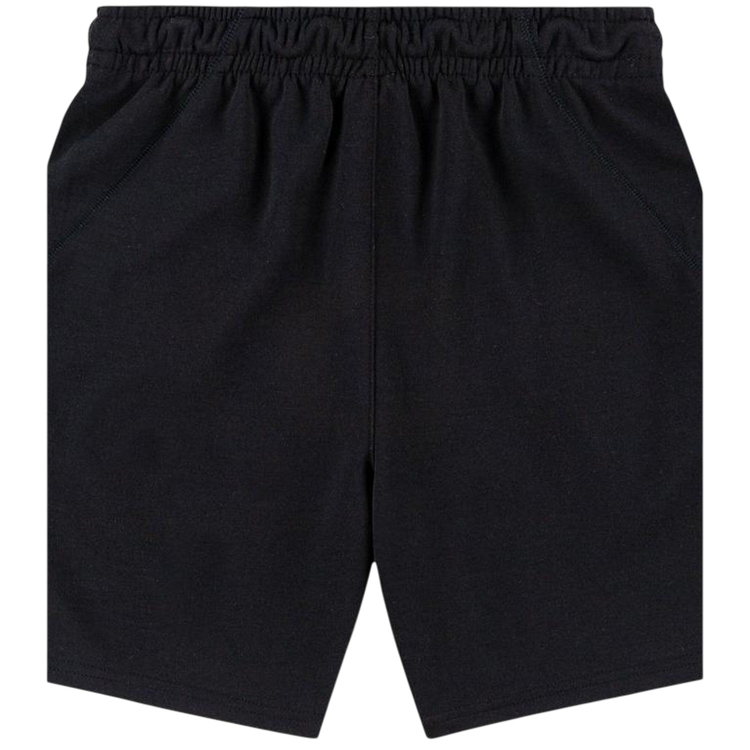 Black - Back - Nike Childrens-Kids Air Jordan Core Plain Shorts