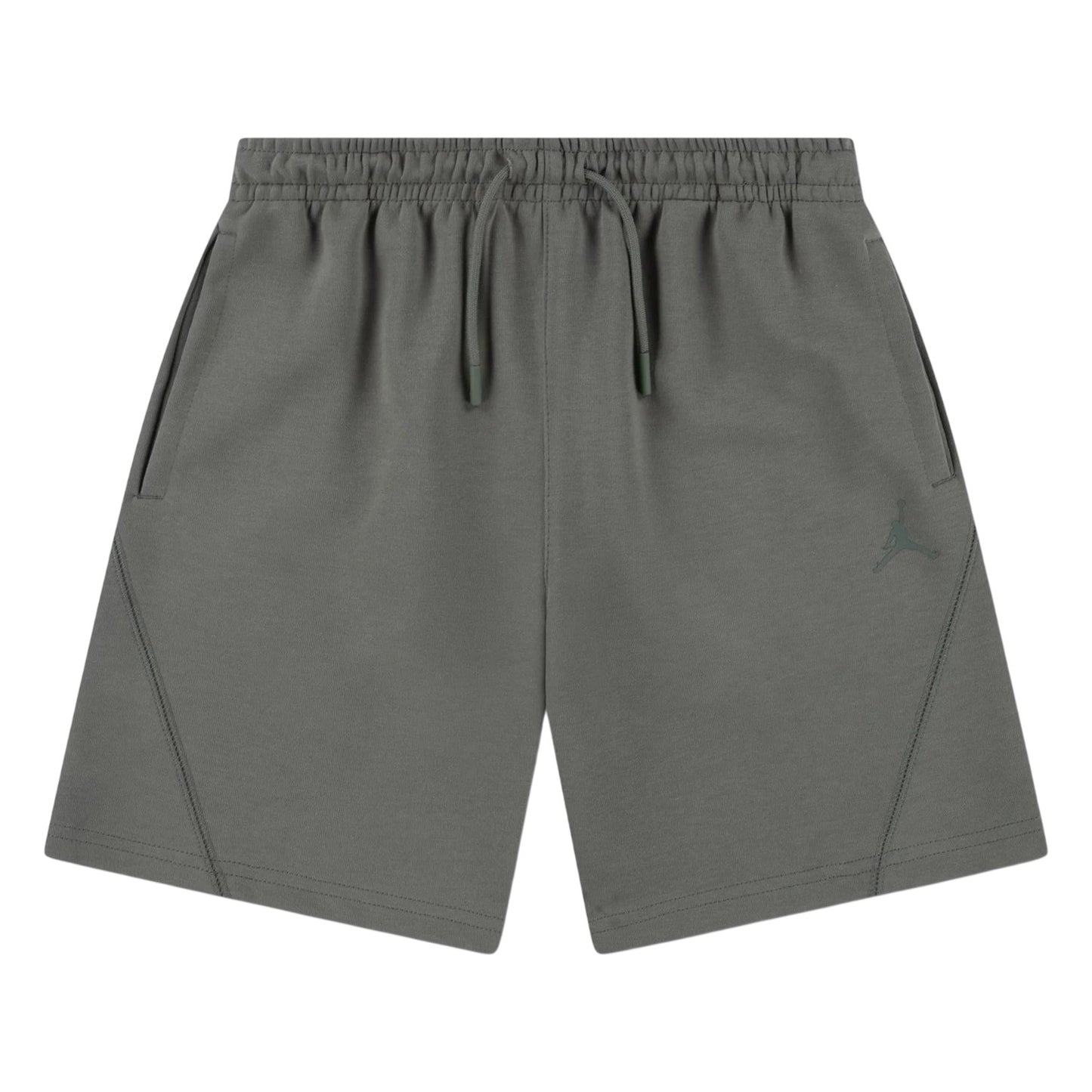 Lichen Green - Front - Nike Childrens-Kids Air Jordan Core Plain Shorts