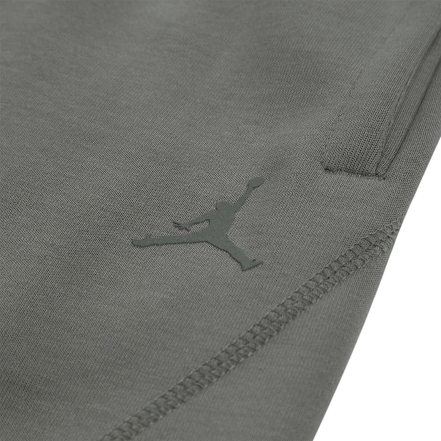 Lichen Green - Side - Nike Childrens-Kids Air Jordan Core Plain Shorts