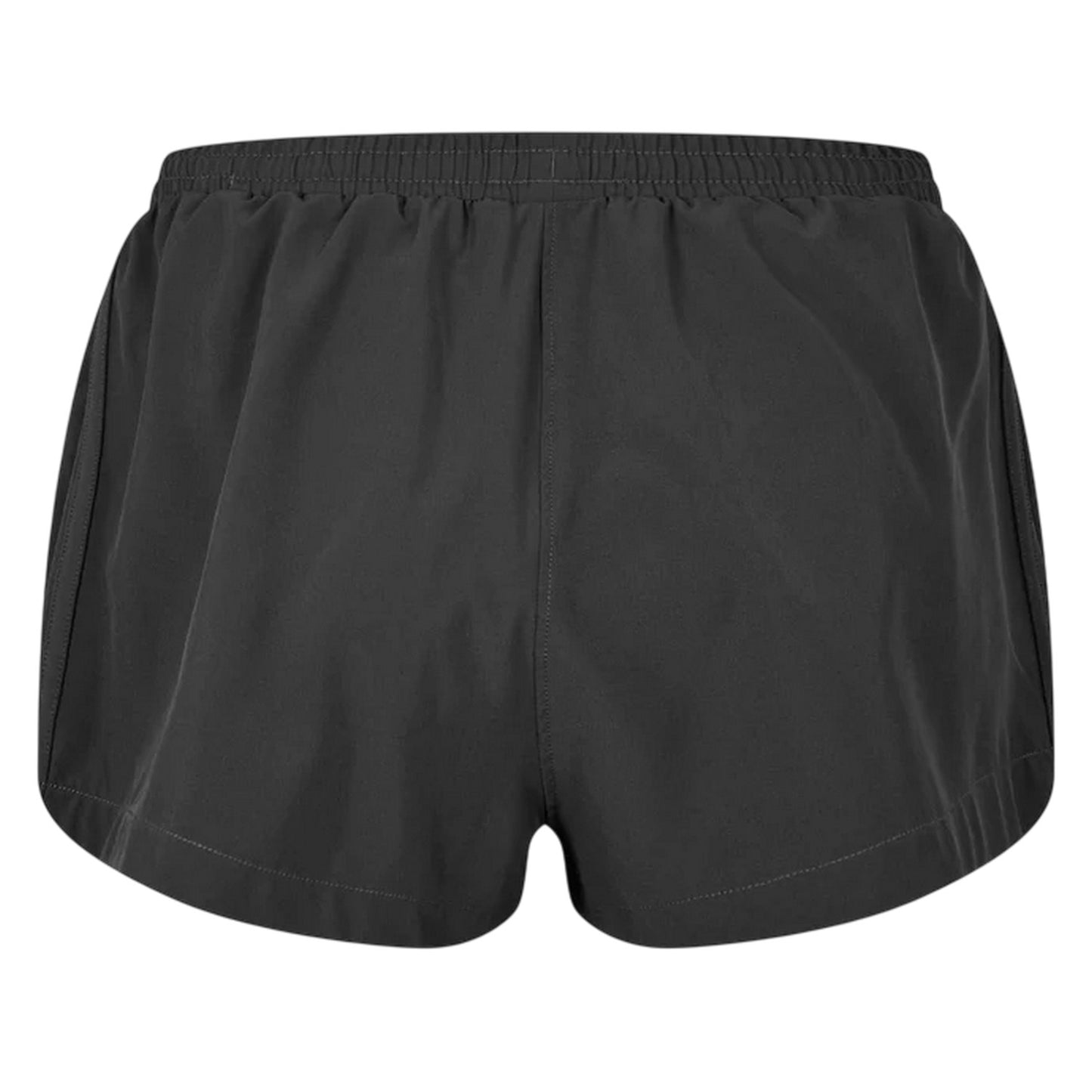 Charcoal - Back - USA Pro Womens-Ladies Tapered Running Shorts