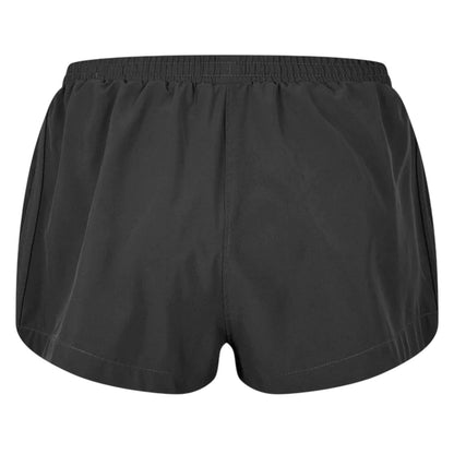 Charcoal - Back - USA Pro Womens-Ladies Tapered Running Shorts