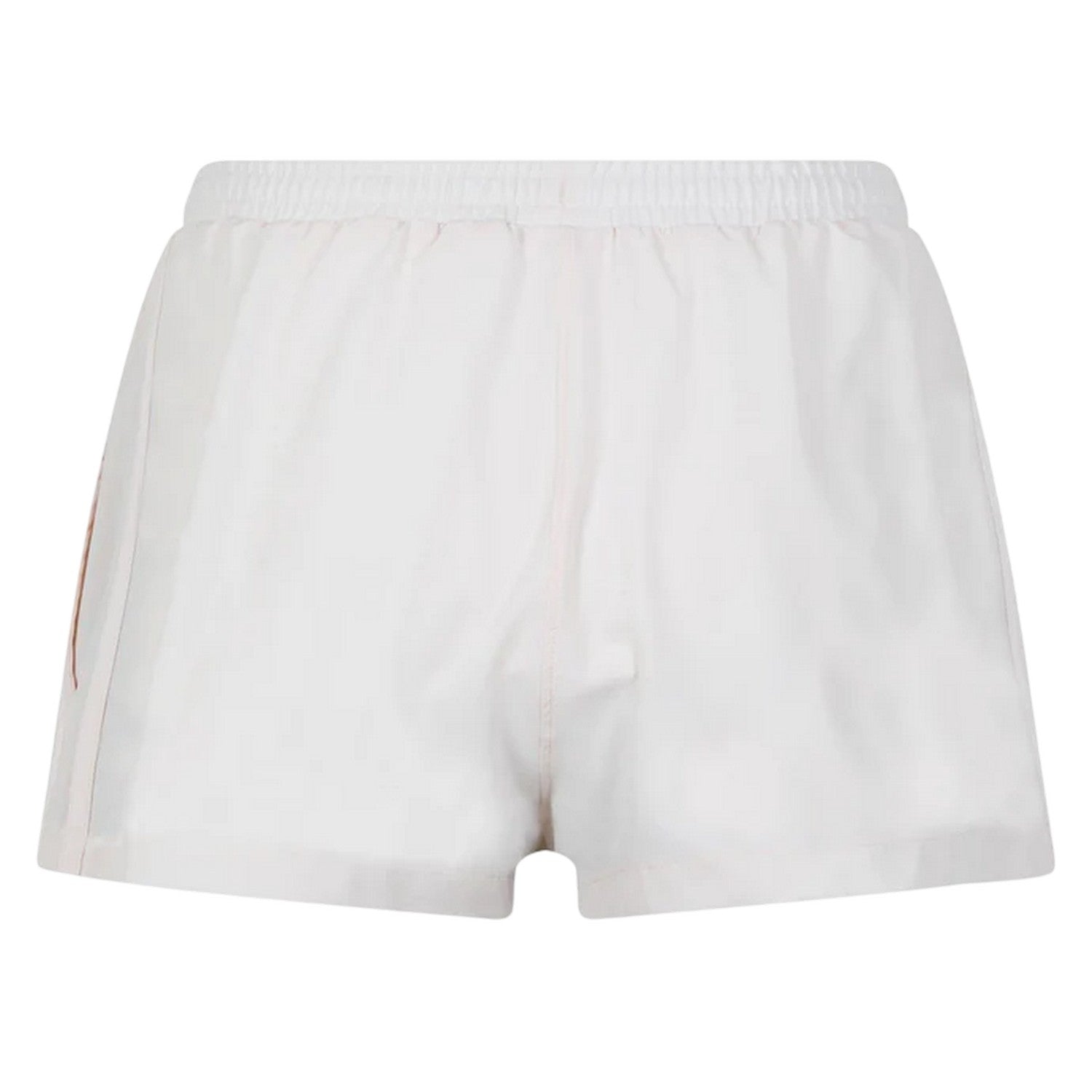 Cream - Front - USA Pro Womens-Ladies Tapered Running Shorts