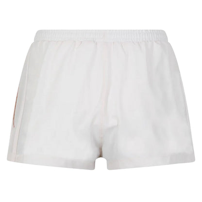 Cream - Front - USA Pro Womens-Ladies Tapered Running Shorts