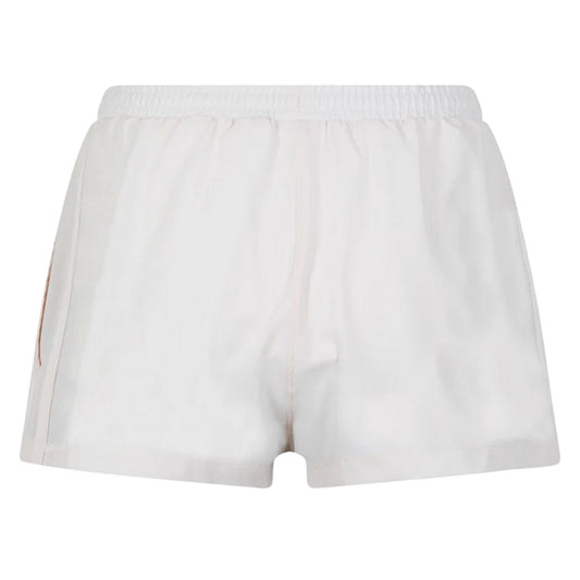 Cream - Front - USA Pro Womens-Ladies Tapered Running Shorts