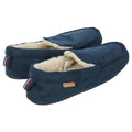 Navy - Back - Ben Sherman Mens Casa Cartegena Moccasin Slippers