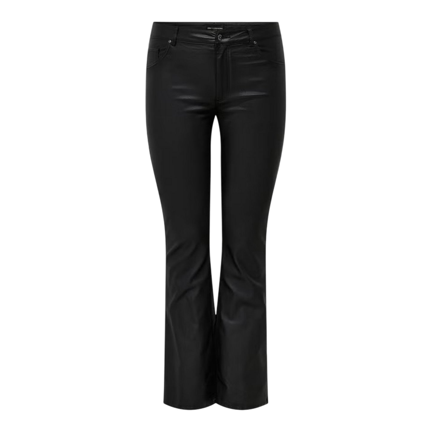 Black - Front - Only Womens-Ladies Carblush Flared Trousers