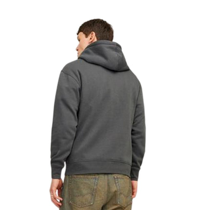 Iron Gate - Back - Jack And Jones Mens Lettering Hoodie