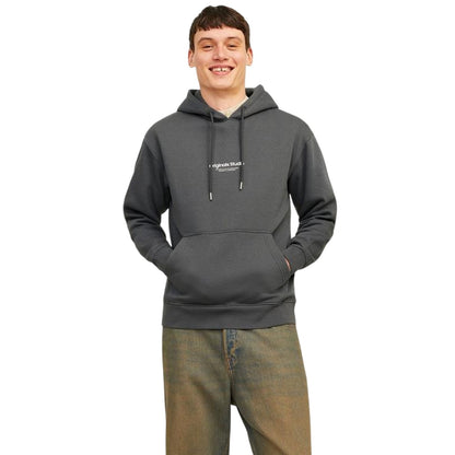 Iron Gate - Pack Shot - Jack And Jones Mens Lettering Hoodie