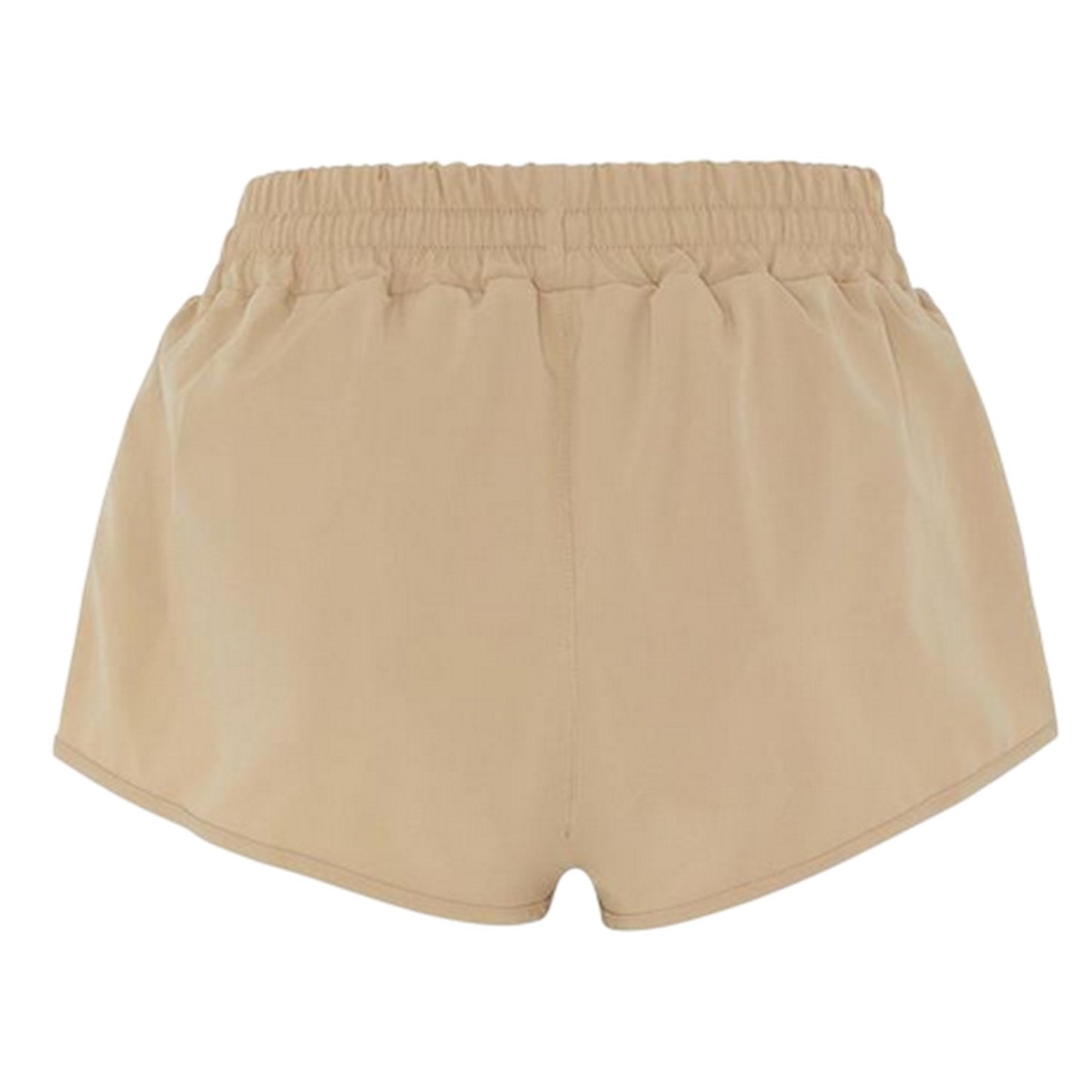 Neutral - Back - HIIT Womens-Ladies Gloss Woven Athletic Running Shorts