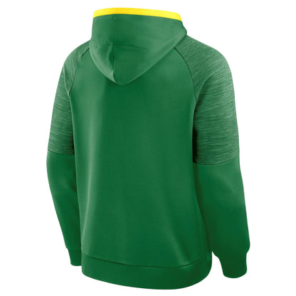 Green - Back - Oregon Ducks Mens Hoodie