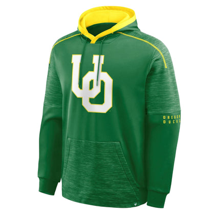 Green - Front - Oregon Ducks Mens Hoodie