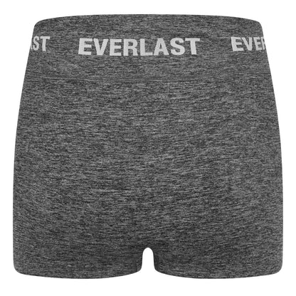 Navy Marl - Back - Everlast Womens-Ladies Slim Shorts