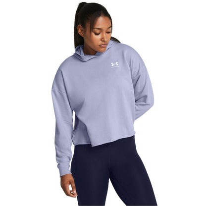 Celestial Grey - Lifestyle - Under Armour Womens-Ladies Relaxed Fit Crop Sweatshirt