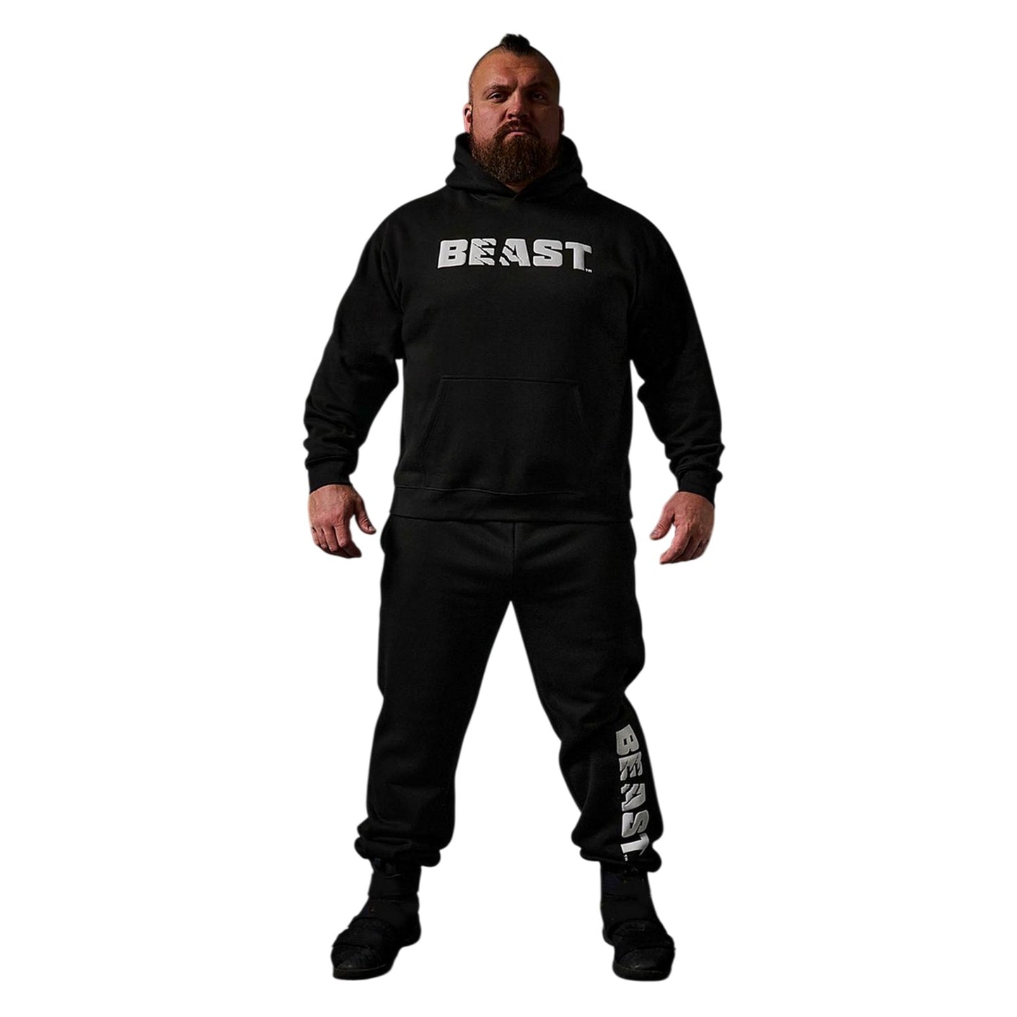 Black - Lifestyle - BEAST Mens Core Heavyweight Hoodie
