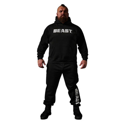 Black - Lifestyle - BEAST Mens Core Heavyweight Hoodie