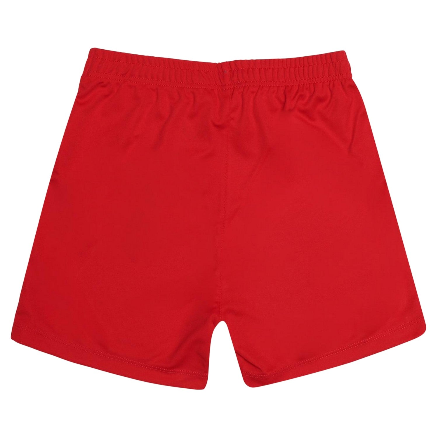 Red - Back - Castore Childrens-Kids Athletic Shorts