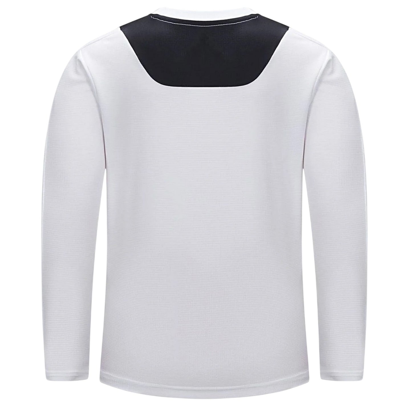 White - Back - Kelme Childrens-Kids Crew Neck Long-Sleeved T-Shirt