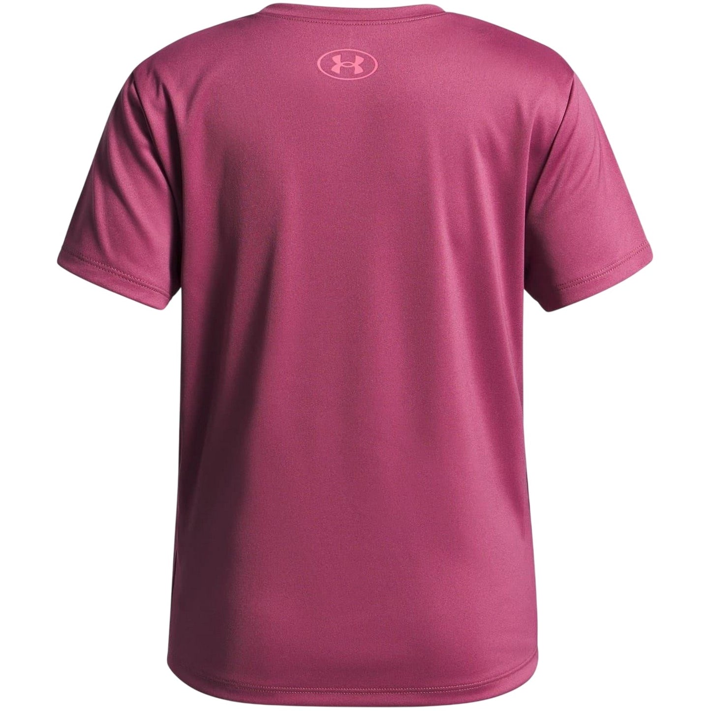 Fuchsia - Back - Under Armour Childrens-Kids Tech Varsity Performance T-Shirt