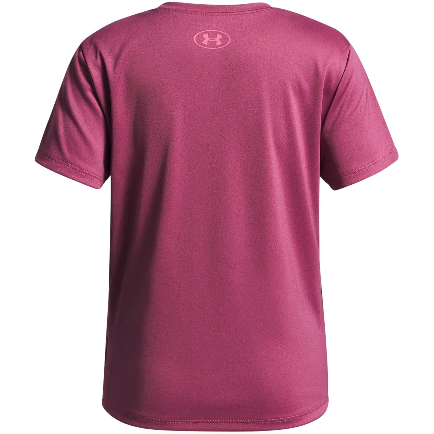 Fuchsia - Back - Under Armour Childrens-Kids Tech Varsity Performance T-Shirt