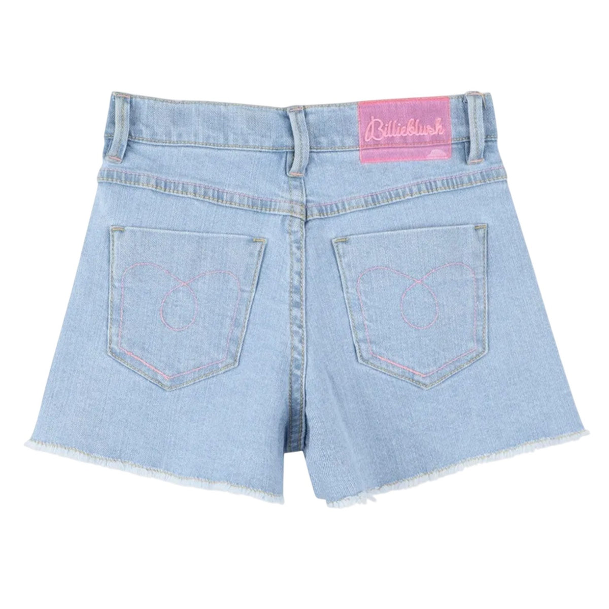 Bleach - Back - Billieblush Girls Denim Sequin Jean Shorts