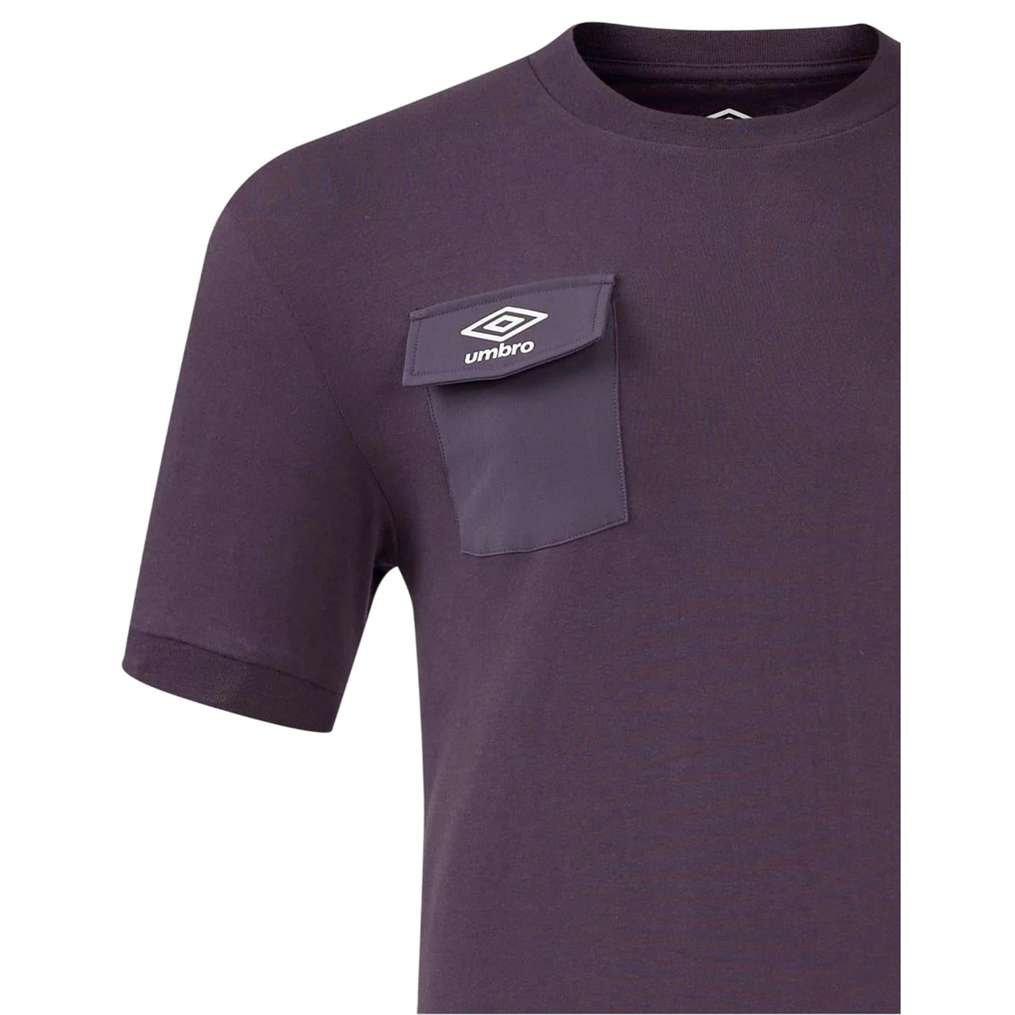 Nightshade - Side - Umbro Mens Presentation 2024 England Rugby Chest Pocket T-Shirt