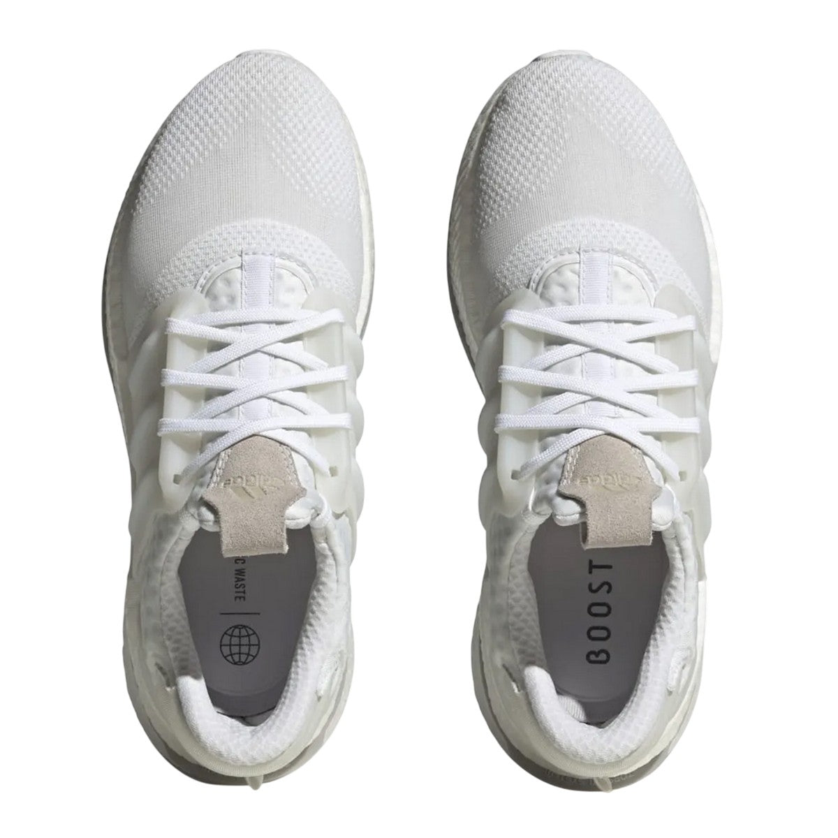 White - Close up - Adidas Womens-Ladies X_PLRBOOST Trainers