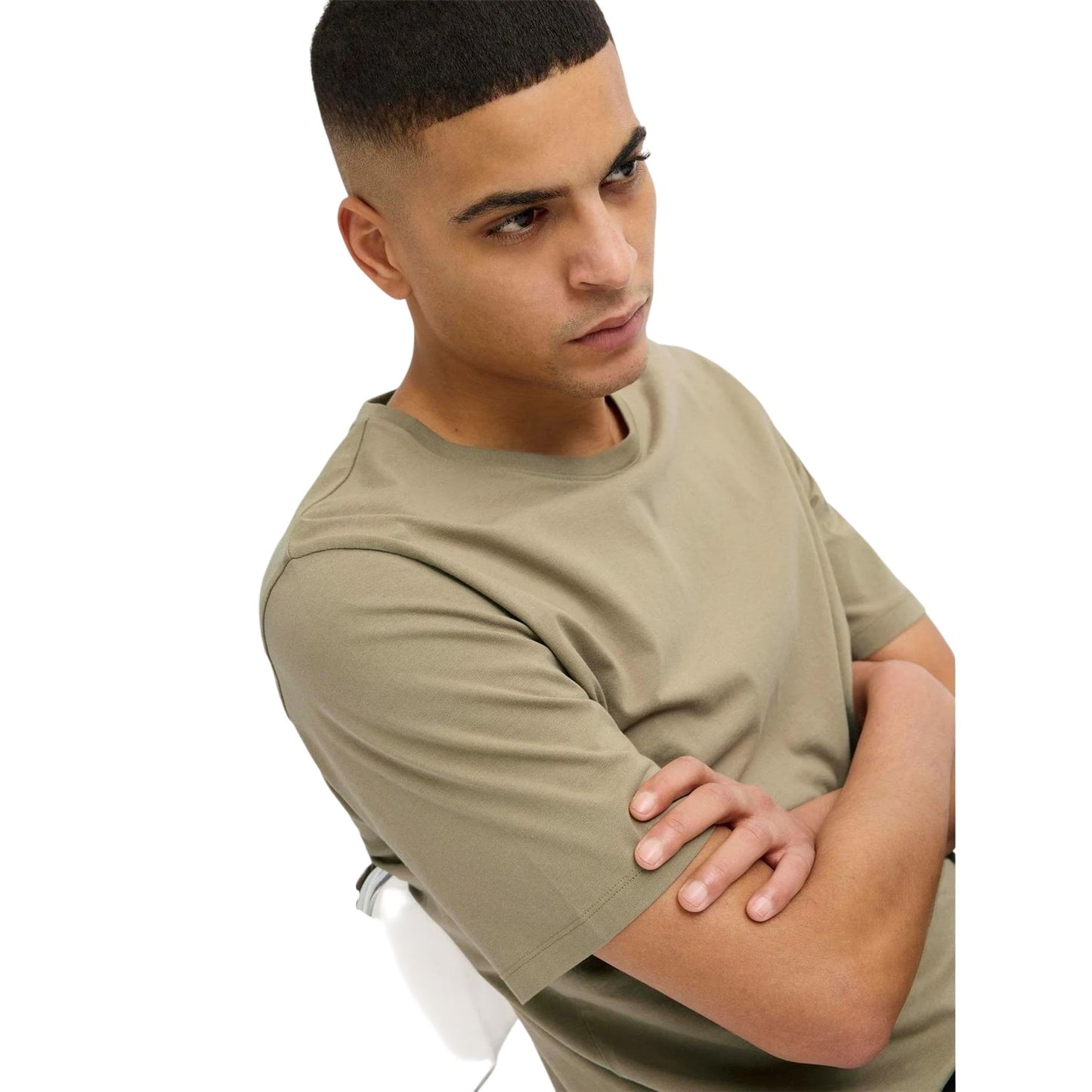 Coriander - Side - Jack And Jones Mens Basic O-Neck T-Shirt