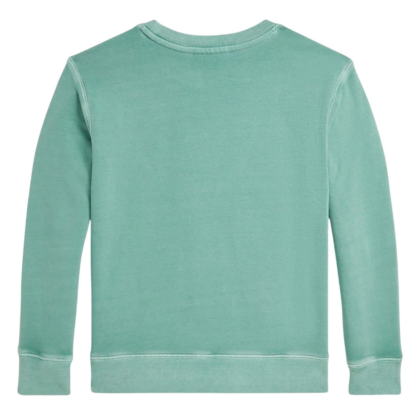 Mint Faded - Back - Ralph Lauren Childrens-Kids Embroidered Logo Sweatshirt