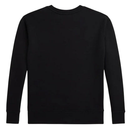Black - Back - Ralph Lauren Childrens-Kids Logo Crew Neck Sweatshirt
