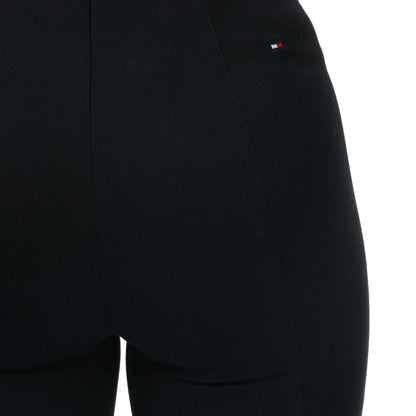 Black - Pack Shot - Tommy Hilfiger Womens-Ladies Essential High Waist Trousers