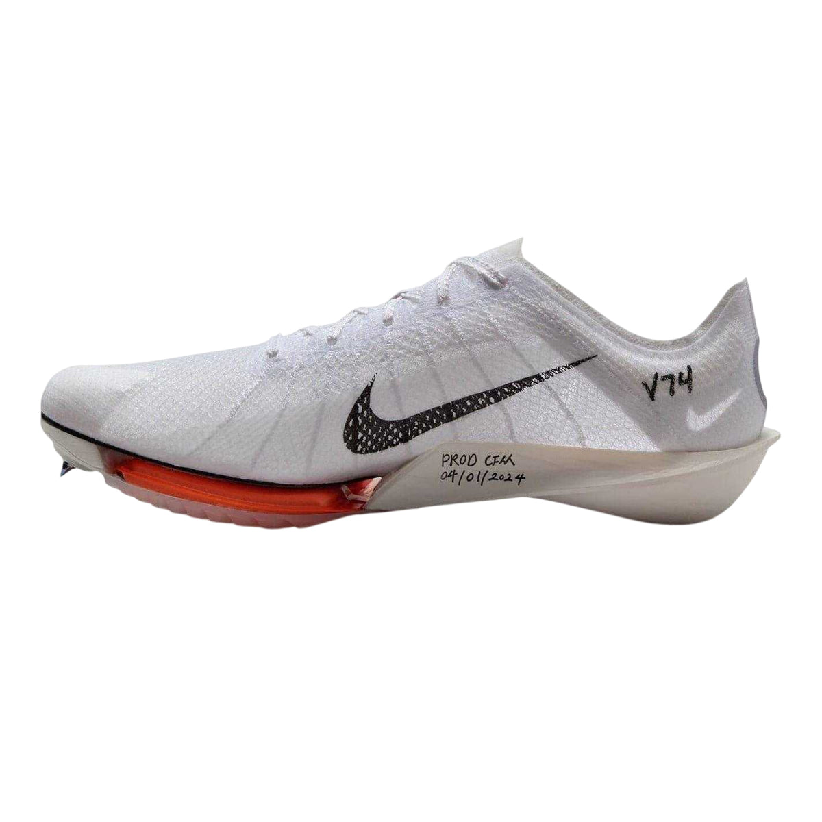 White - Lifestyle - Nike Mens Air Zoom Victory 2 Pro Trainers