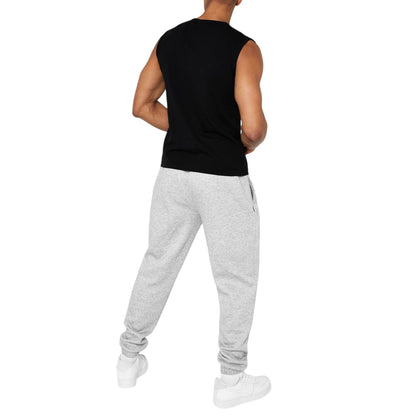 Black - Lifestyle - Lonsdale Mens Plain Sleeveless Vest Top