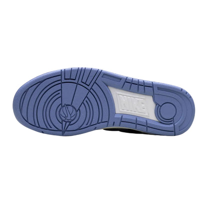 White-Blue - Lifestyle - Nike Childrens-Kids Full Force Leather Shoes