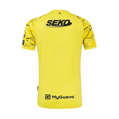 Yellow - Back - Umbro Mens 2025-2026 Rangers FC Goalkeeper Jersey